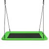 60 Inches Platform Tree Swing Outdoor with  2 Hanging Straps